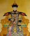 Emperatriz Xiao Xian Fucha Lang brillante tinta china antigua Giuseppe Castiglione